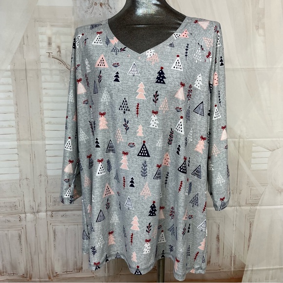 LuLaRoe Dream 2XL Holly Pajama Set - Picture 5 of 12